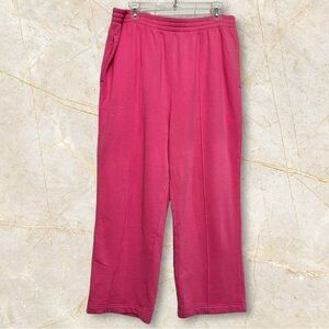 Victoria's Secret PINK Active Sweat Pants Size XL women Pink Ankle Track Relaxed